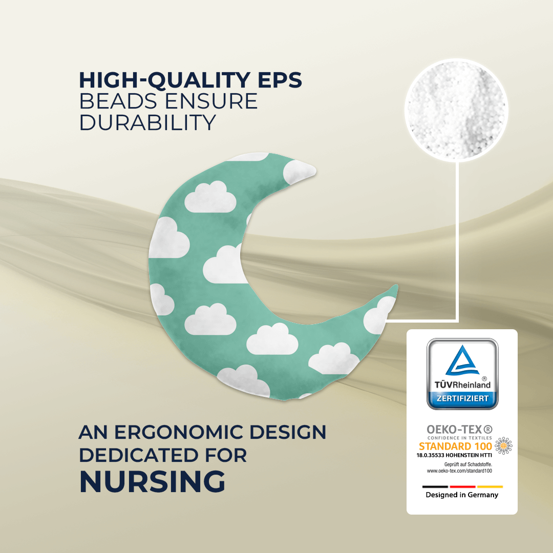 Nursing Pillow Luna(140x38cm)
