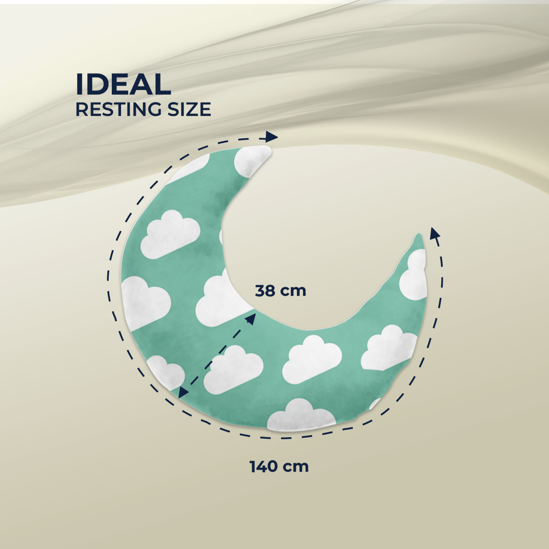 Nursing Pillow Luna(140x38cm)