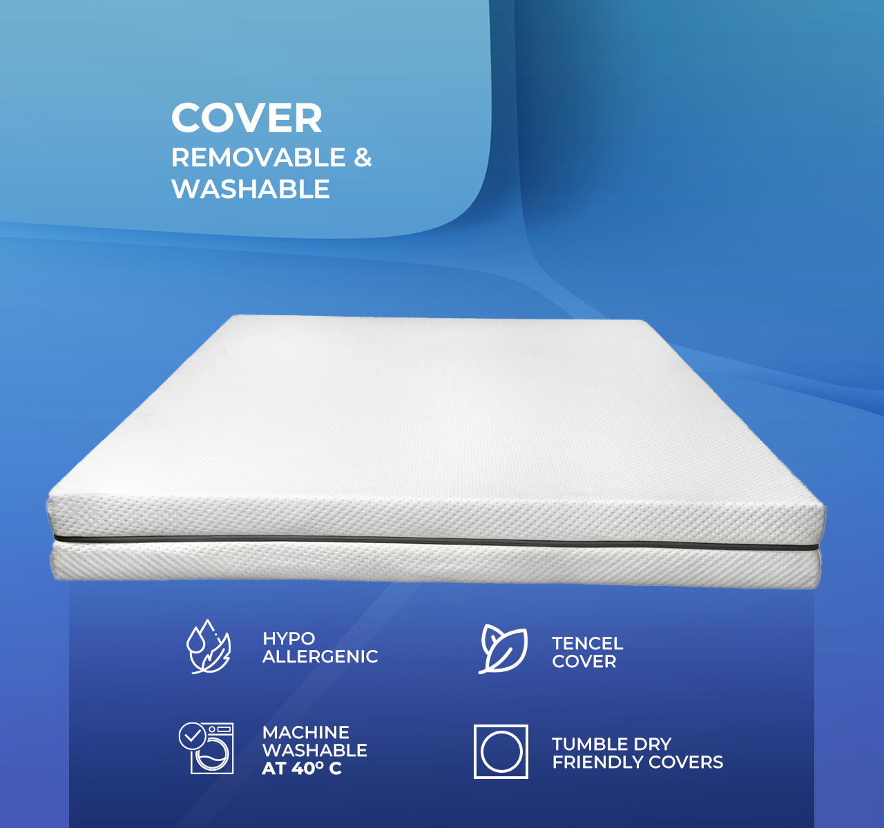 Thomsen 4inch Latex Mattress (8 inch)