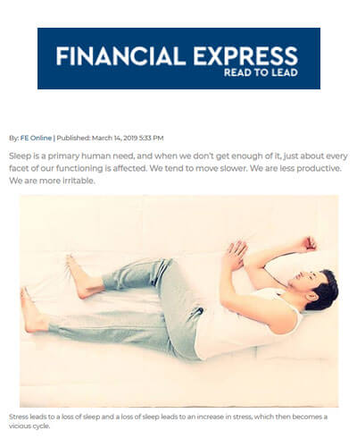 World Sleep Day tomorrow Sleep is the best Stress Buster - The Financial Express